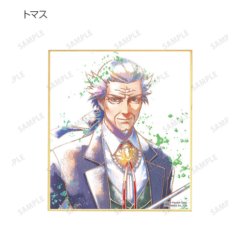 『#コンパス 戦闘摂理解析システム』トレーディング Ani-Art aqua label ミニ色紙 ver.D(全9種) BOX
